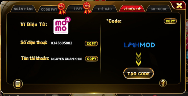 Giao dịch nạp rút siêu tốc