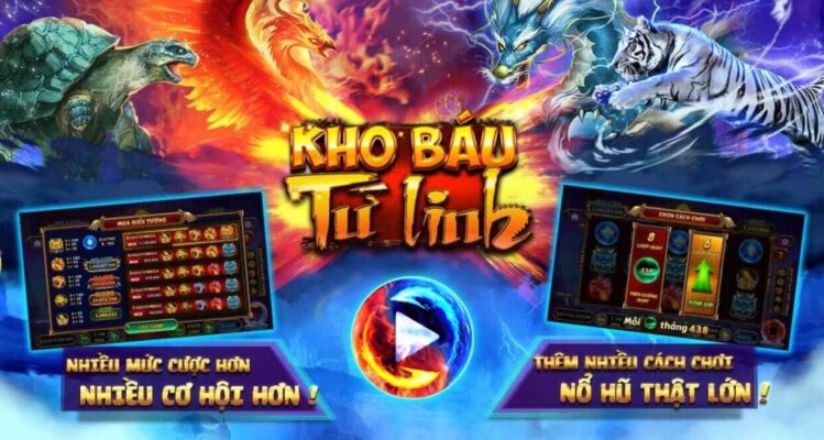Tìm hiểu về trò chơi nổ hũ Kho báu Tứ Linh