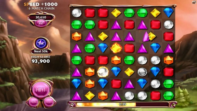mini game kim cuong